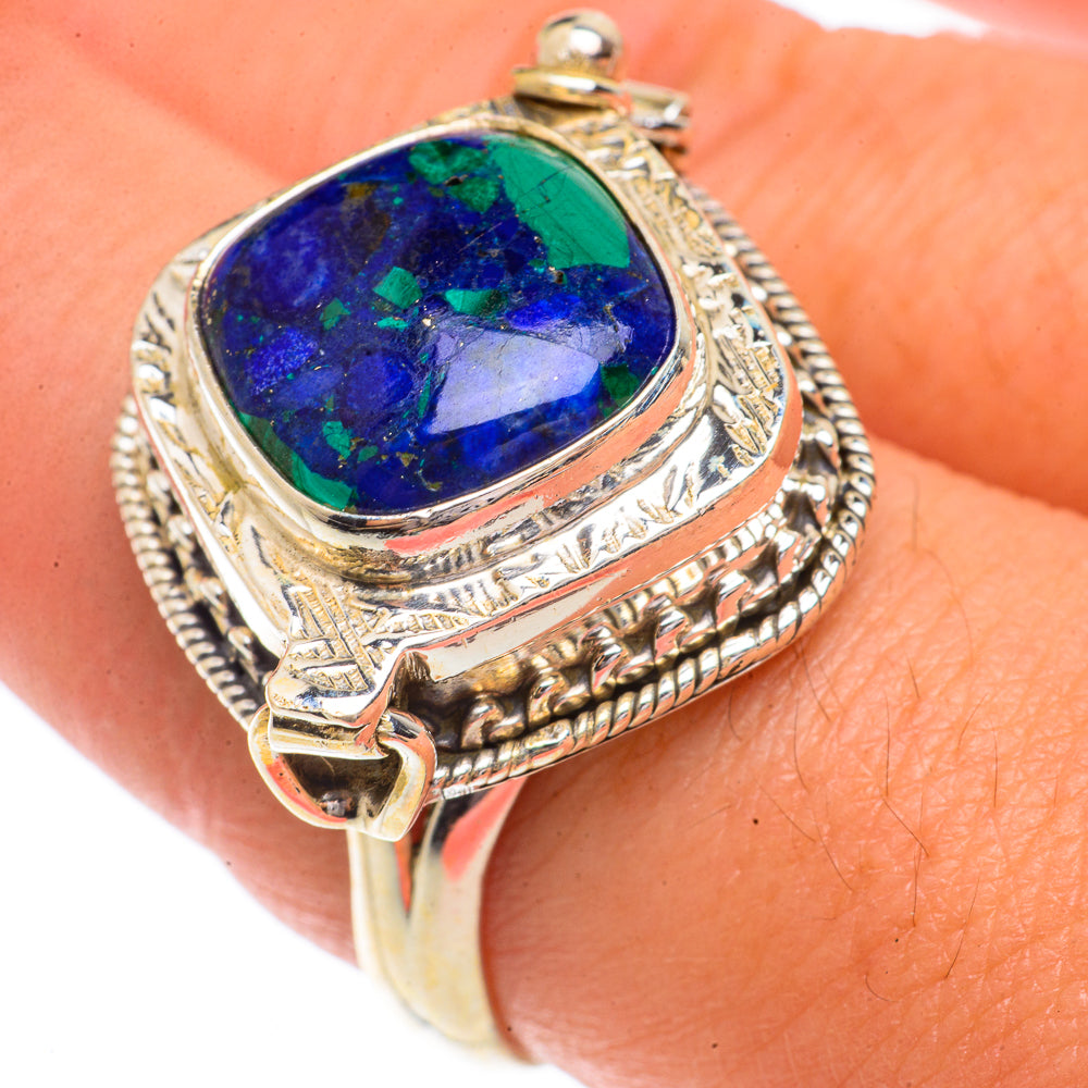 Azurite Rings handcrafted by Ana Silver Co - RING66395