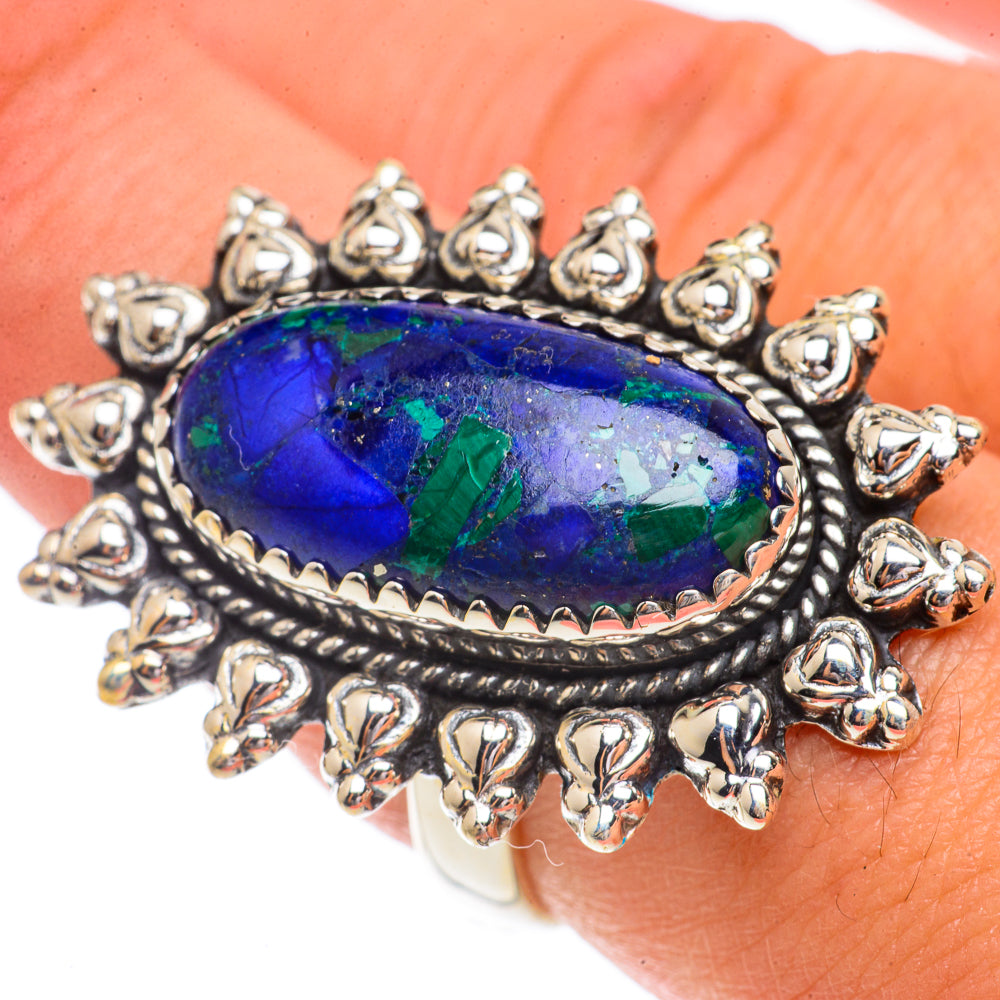 Azurite Rings handcrafted by Ana Silver Co - RING66398