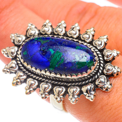 Azurite Rings handcrafted by Ana Silver Co - RING66398
