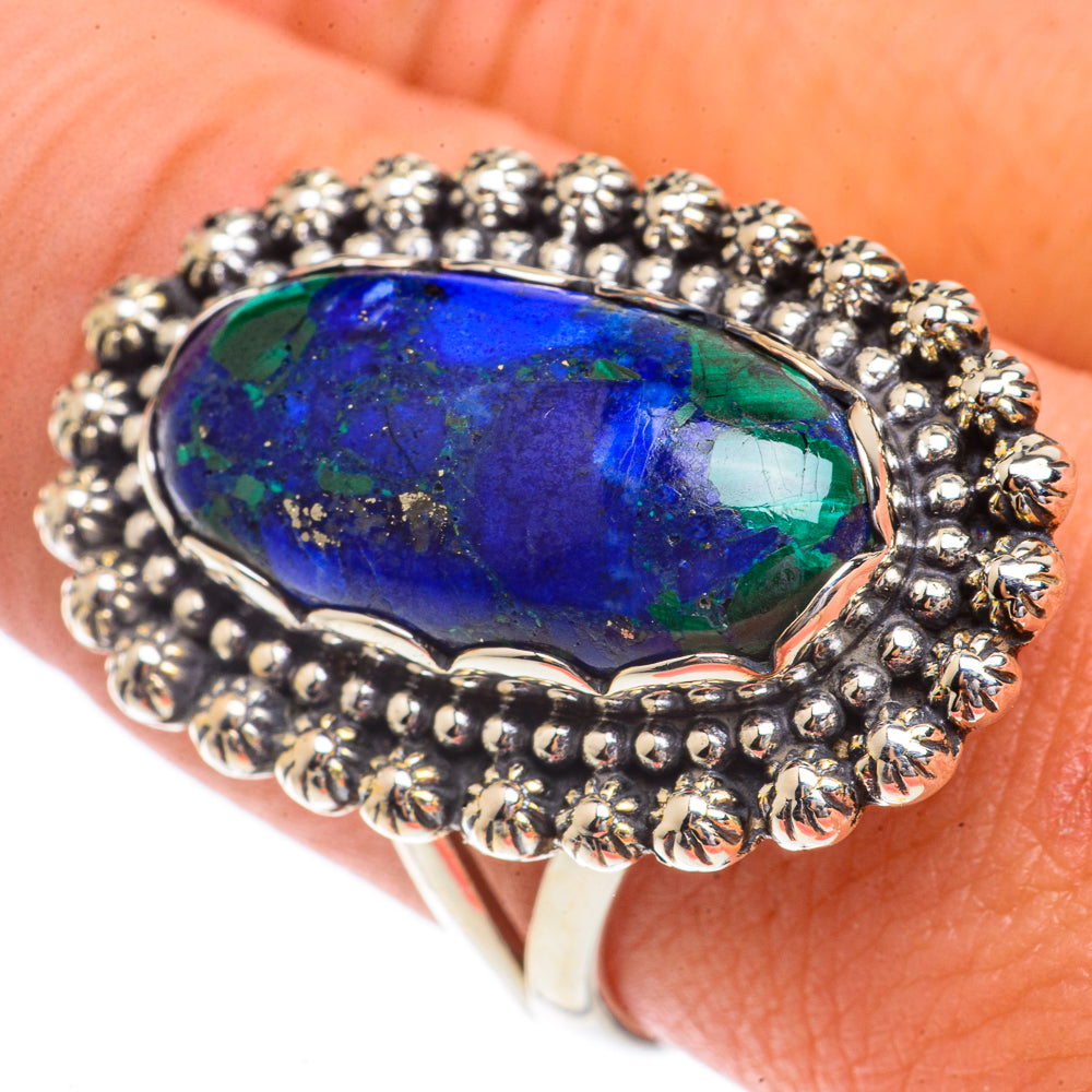 Azurite Rings handcrafted by Ana Silver Co - RING66399