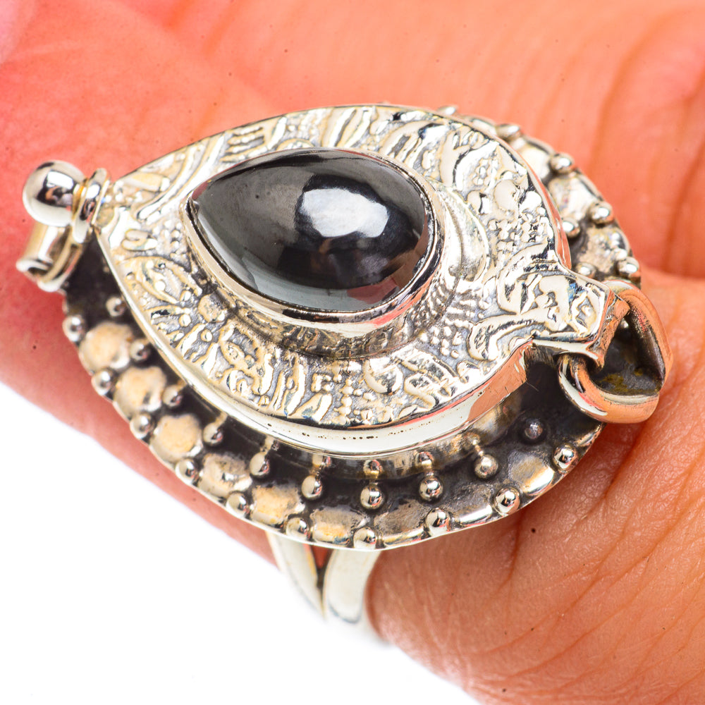 Hematite Rings handcrafted by Ana Silver Co - RING66400