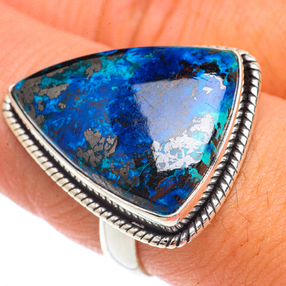 Shattuckite Rings handcrafted by Ana Silver Co - RING66408