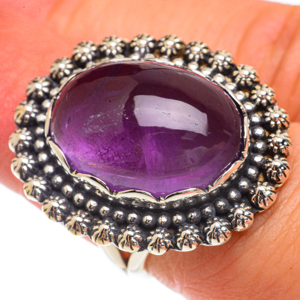 Amethyst Rings handcrafted by Ana Silver Co - RING66423