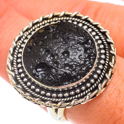 Tektite Rings handcrafted by Ana Silver Co - RING66426