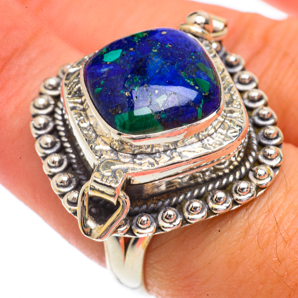 Azurite Rings handcrafted by Ana Silver Co - RING66429