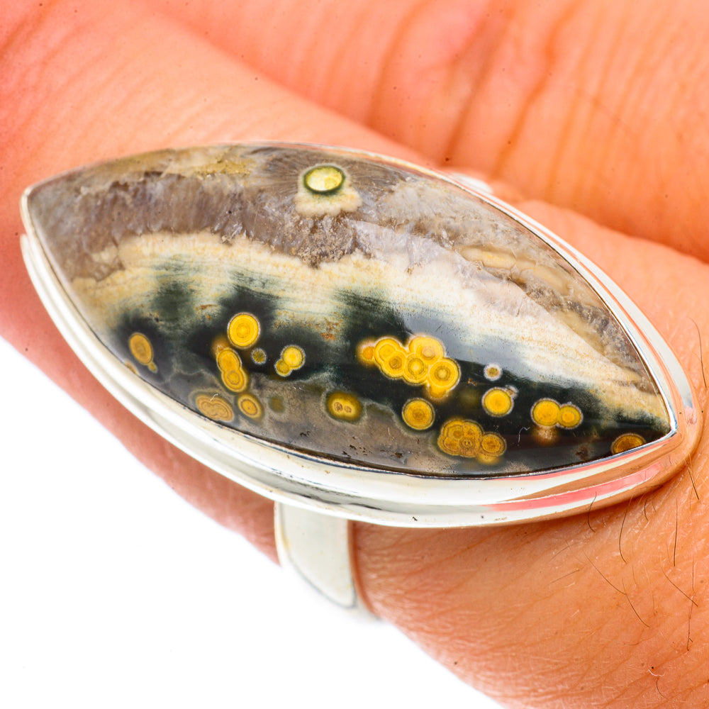 Ocean Jasper Rings handcrafted by Ana Silver Co - RING66431