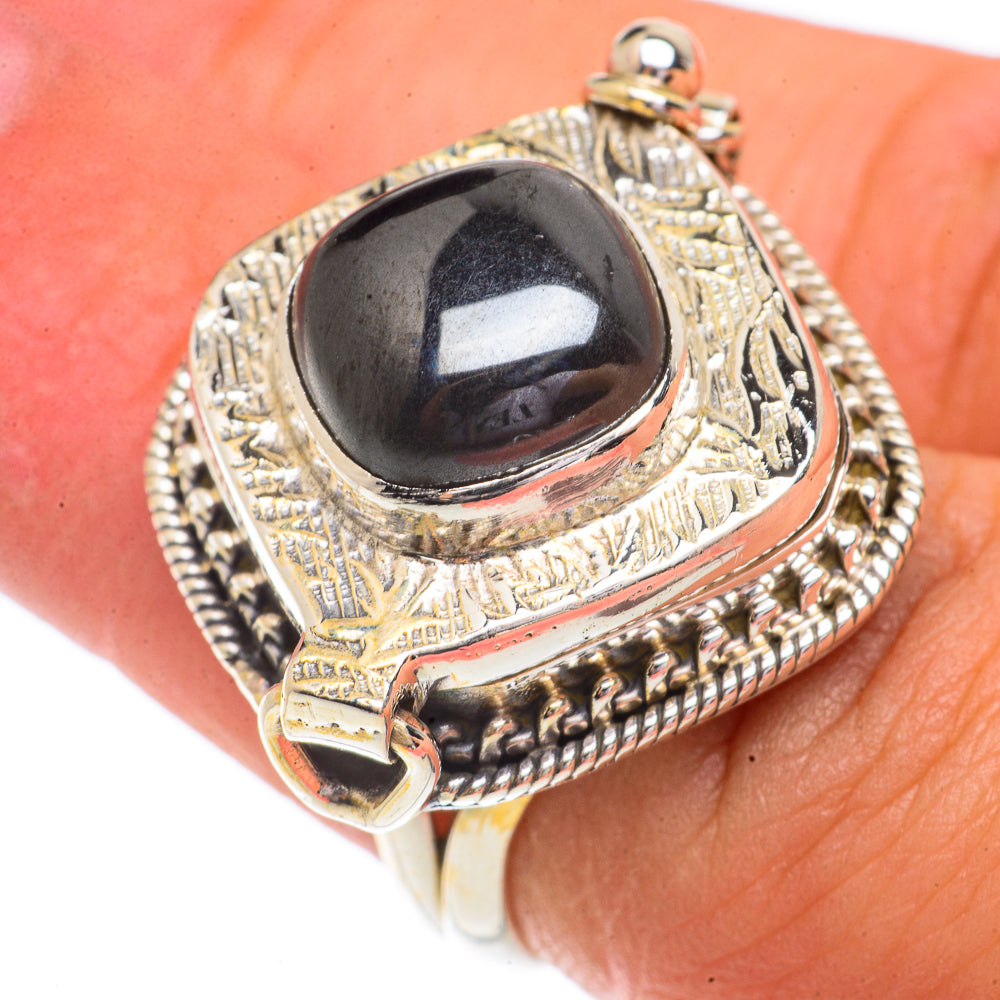 Hematite Rings handcrafted by Ana Silver Co - RING66432