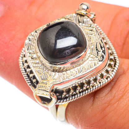 Hematite Rings handcrafted by Ana Silver Co - RING66432