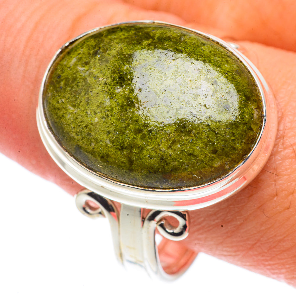 Rainforest Jasper Rings handcrafted by Ana Silver Co - RING66441
