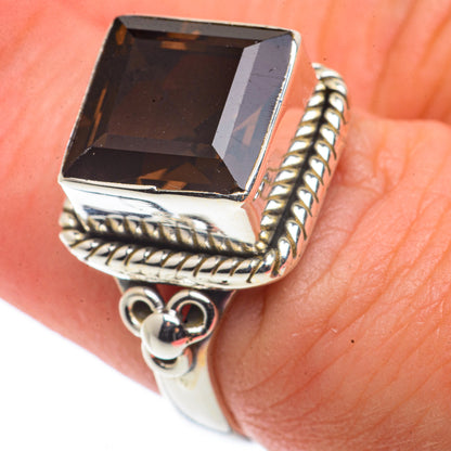 Smoky Quartz Rings handcrafted by Ana Silver Co - RING66442