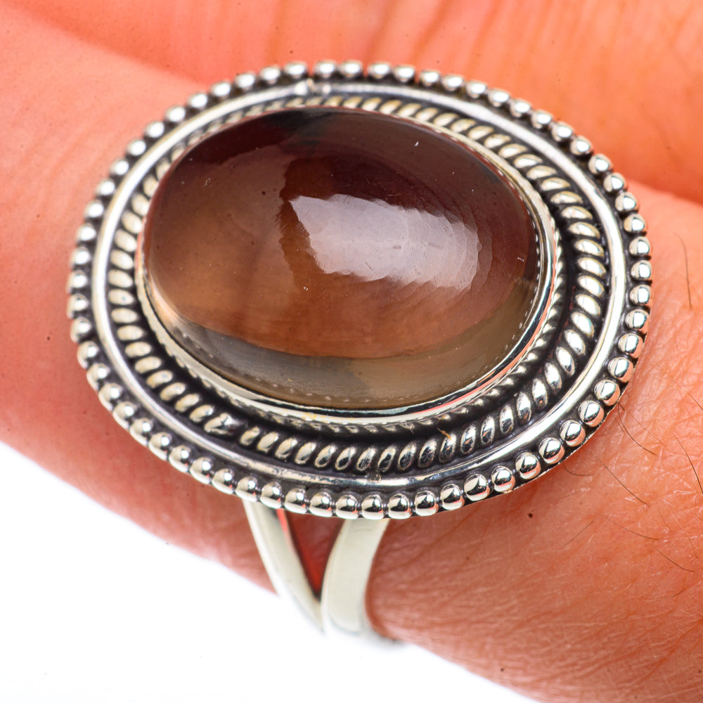 Smoky Quartz Rings handcrafted by Ana Silver Co - RING66443