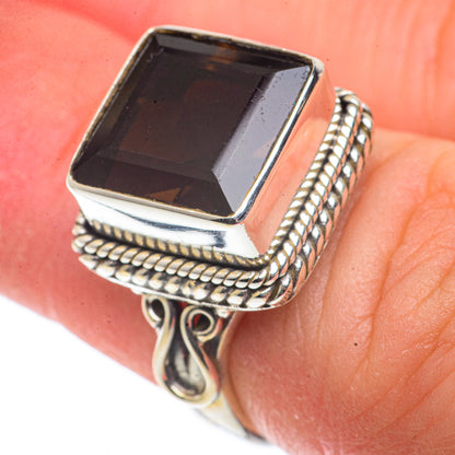 Smoky Quartz Rings handcrafted by Ana Silver Co - RING66445