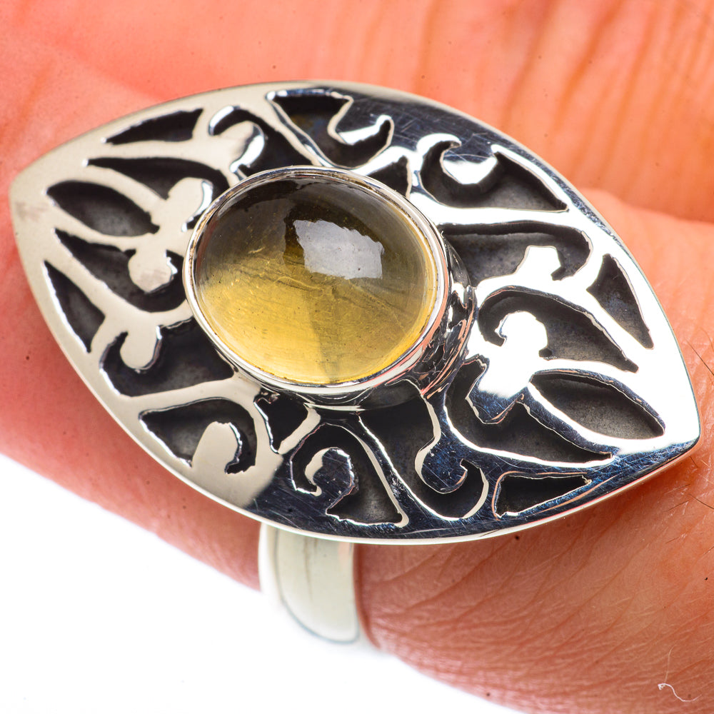 Citrine Rings handcrafted by Ana Silver Co - RING66446