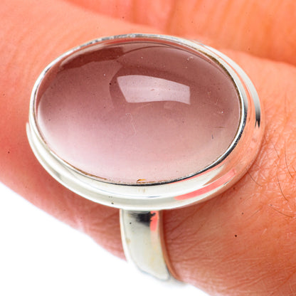 Rose Quartz Rings handcrafted by Ana Silver Co - RING66448