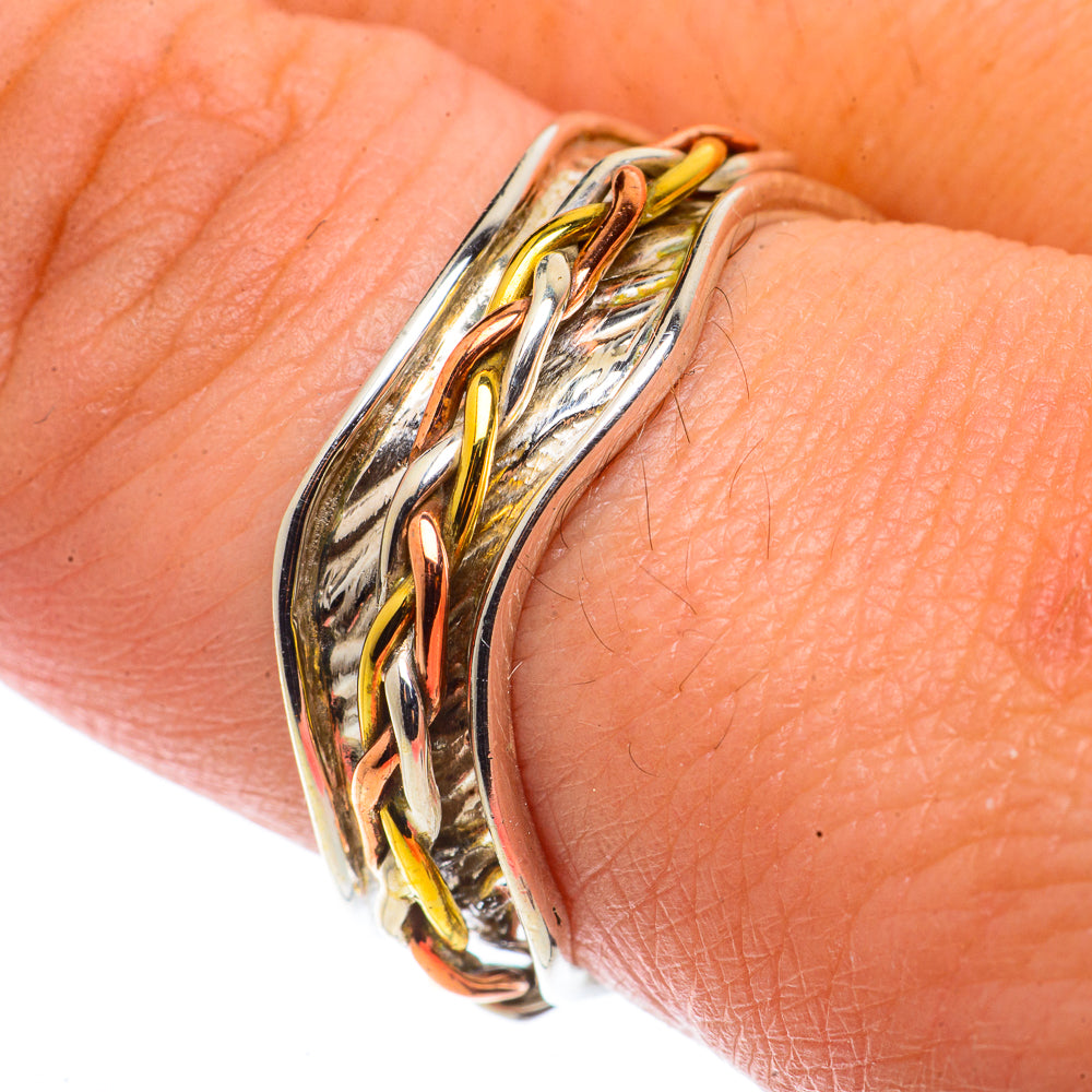 Meditation Spinner Rings handcrafted by Ana Silver Co - RING66453