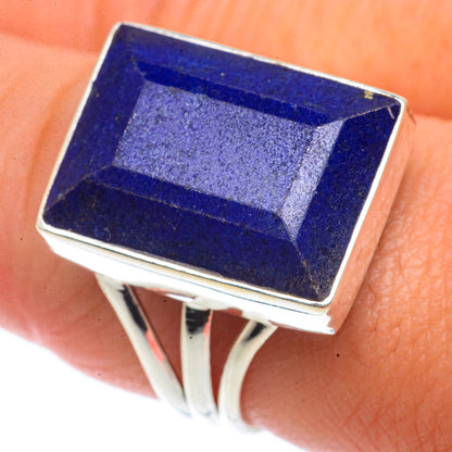 Lapis Lazuli Rings handcrafted by Ana Silver Co - RING66462