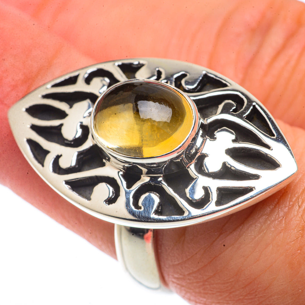 Citrine Rings handcrafted by Ana Silver Co - RING66470