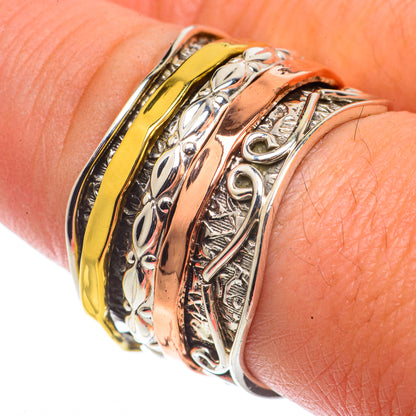 Meditation Spinner Rings handcrafted by Ana Silver Co - RING66478