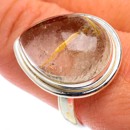 Rutilated Quartz Rings handcrafted by Ana Silver Co - RING66479