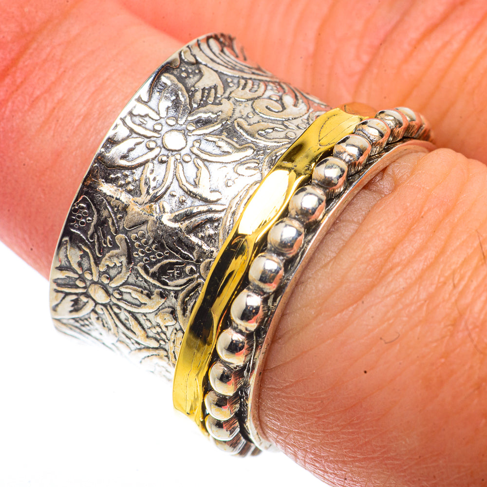 Meditation Spinner Rings handcrafted by Ana Silver Co - RING66480