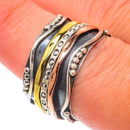 Meditation Spinner Rings handcrafted by Ana Silver Co - RING66481