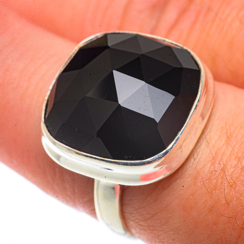 Black Onyx Rings handcrafted by Ana Silver Co - RING66485