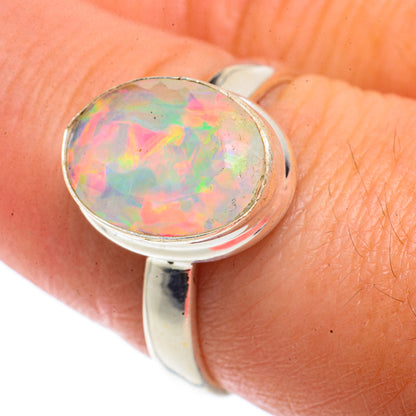Ethiopian Opal Rings handcrafted by Ana Silver Co - RING66488