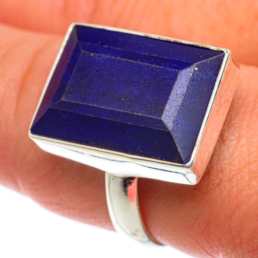 Lapis Lazuli Rings handcrafted by Ana Silver Co - RING66492