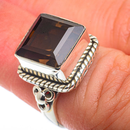 Smoky Quartz Rings handcrafted by Ana Silver Co - RING66498