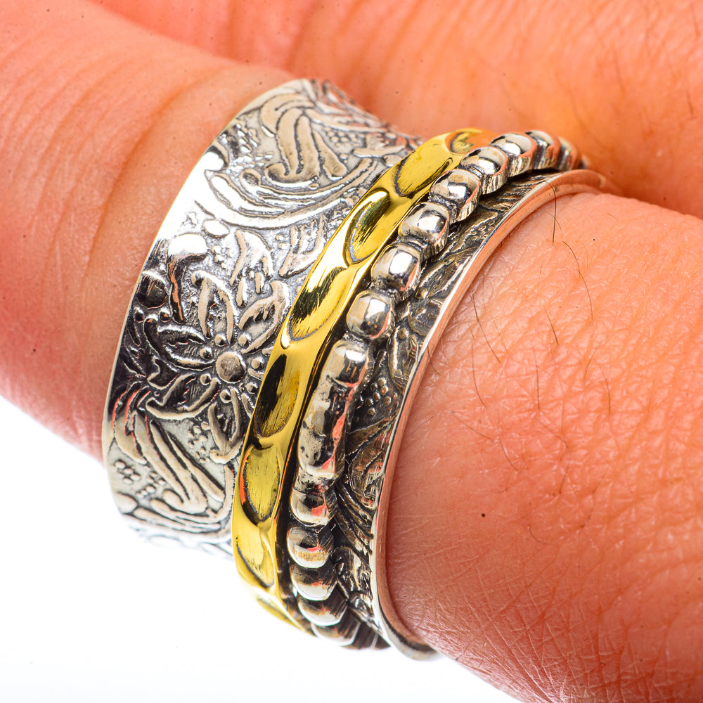 Meditation Spinner Rings handcrafted by Ana Silver Co - RING66508