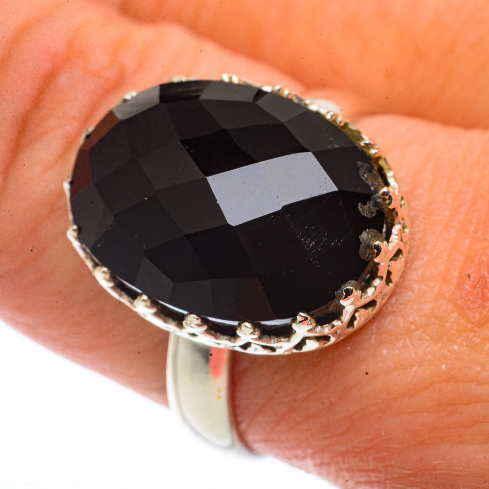 Black Onyx Rings handcrafted by Ana Silver Co - RING66510