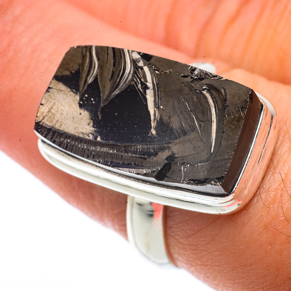 Shungite Rings handcrafted by Ana Silver Co - RING66513