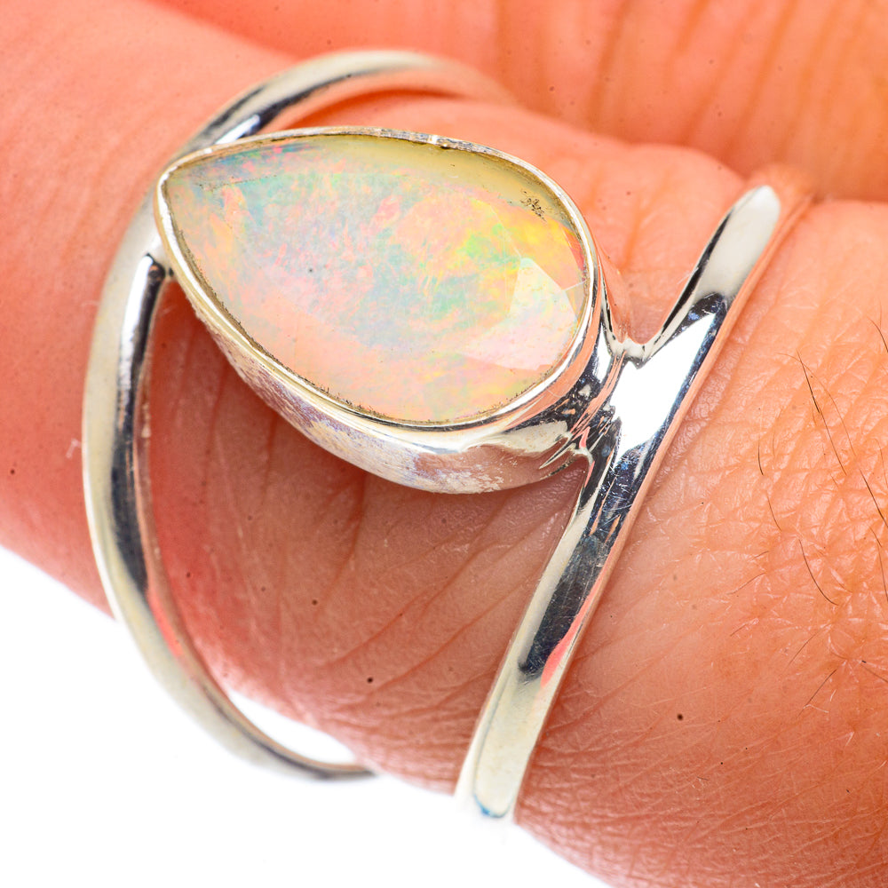 Ethiopian Opal Rings handcrafted by Ana Silver Co - RING66515