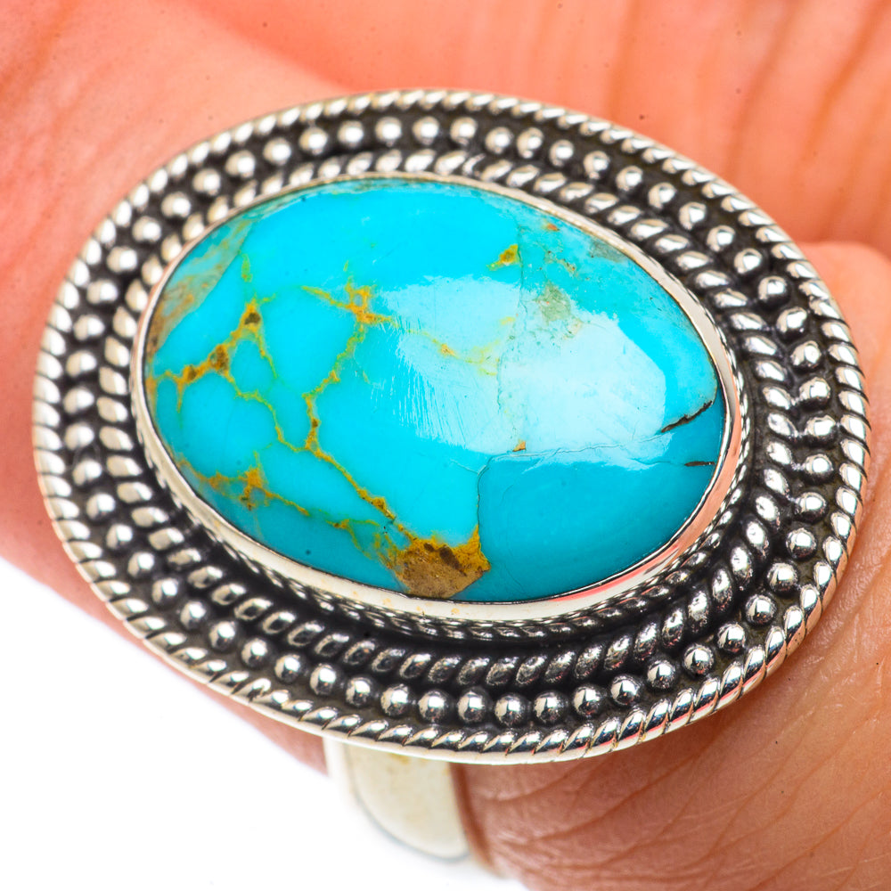 Arizona Turquoise Rings handcrafted by Ana Silver Co - RING66518