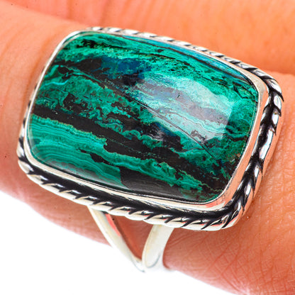 Chrysocolla Rings handcrafted by Ana Silver Co - RING66520