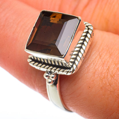 Smoky Quartz Rings handcrafted by Ana Silver Co - RING66521