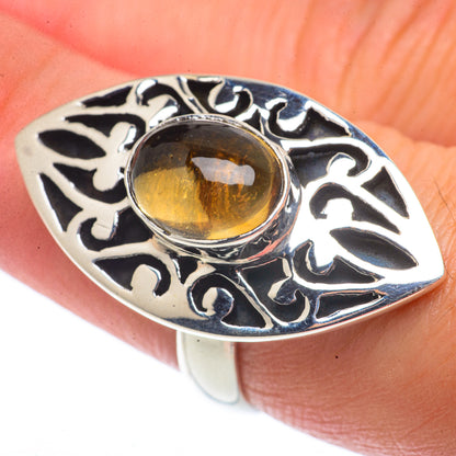 Smoky Quartz Rings handcrafted by Ana Silver Co - RING66524