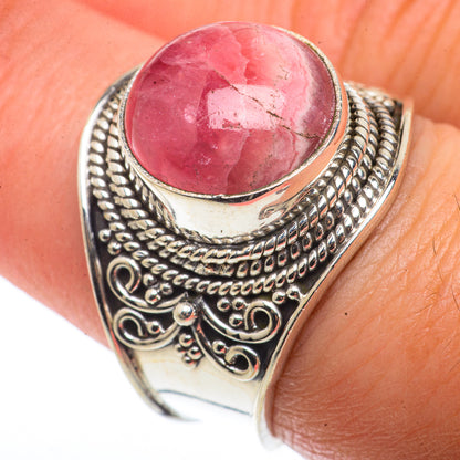 Rhodochrosite Rings handcrafted by Ana Silver Co - RING66528