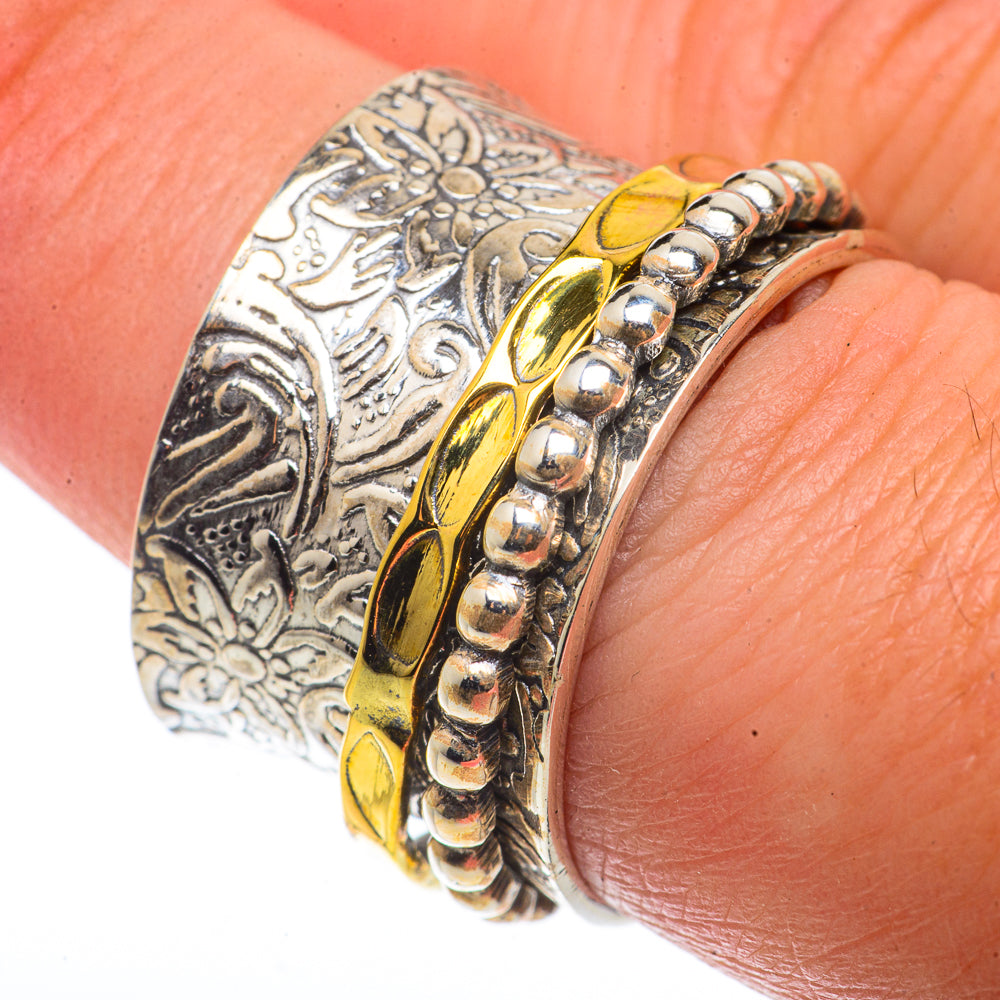 Meditation Spinner Rings handcrafted by Ana Silver Co - RING66530