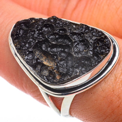 Tektite Rings handcrafted by Ana Silver Co - RING66532