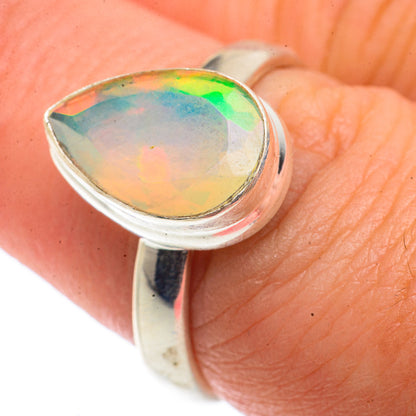 Ethiopian Opal Rings handcrafted by Ana Silver Co - RING66536