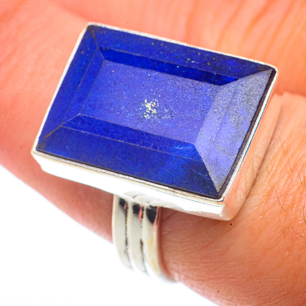 Lapis Lazuli Rings handcrafted by Ana Silver Co - RING66539