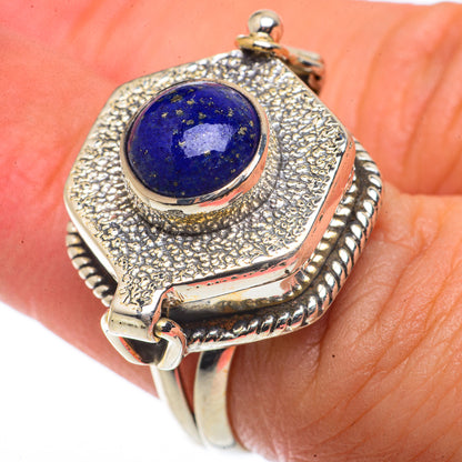 Lapis Lazuli Rings handcrafted by Ana Silver Co - RING66541
