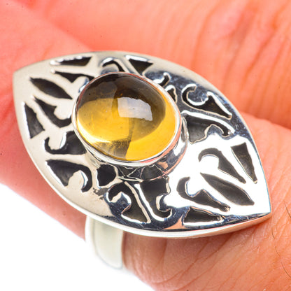 Citrine Rings handcrafted by Ana Silver Co - RING66548