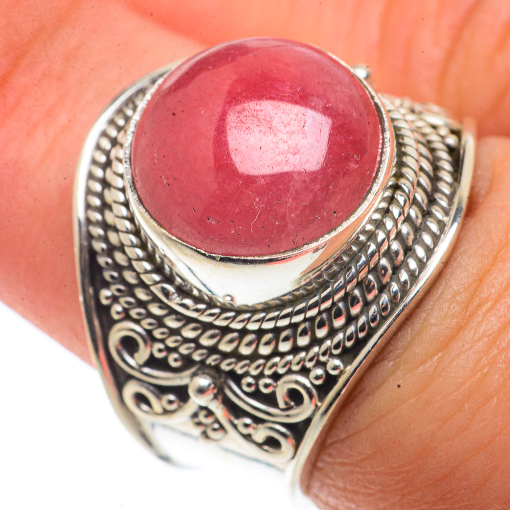 Rhodochrosite Rings handcrafted by Ana Silver Co - RING66551