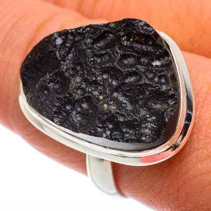 Tektite Rings handcrafted by Ana Silver Co - RING66555