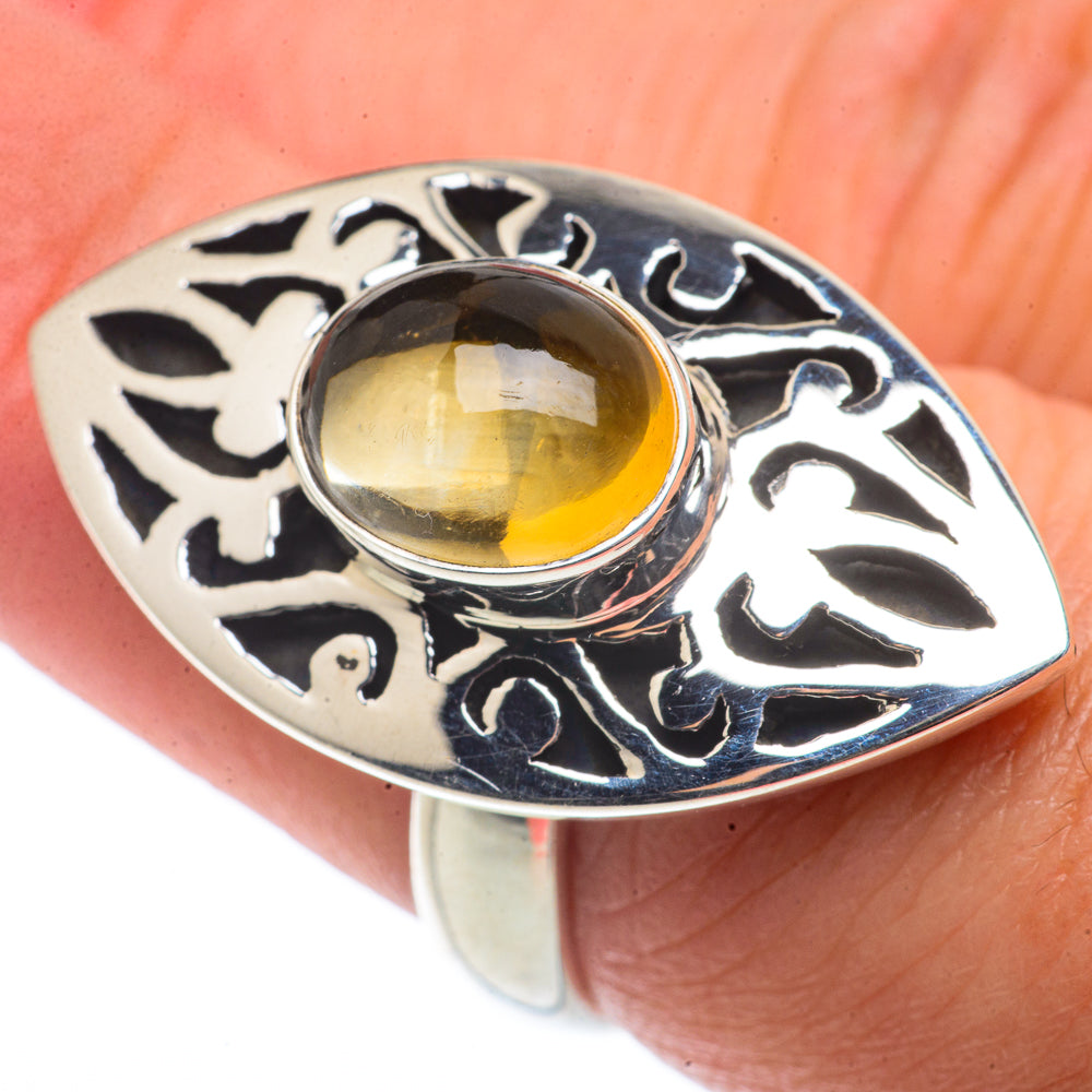 Citrine Rings handcrafted by Ana Silver Co - RING66567