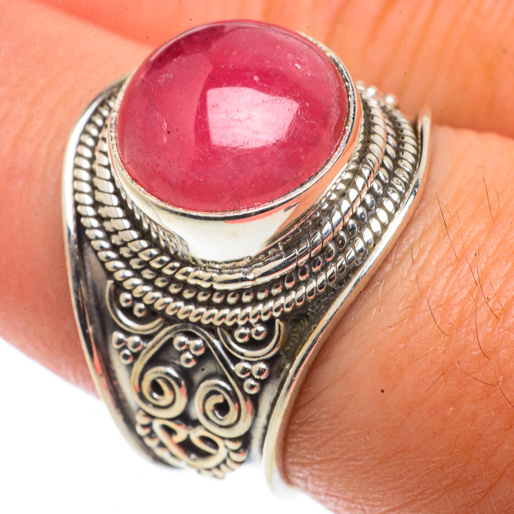 Rhodochrosite Rings handcrafted by Ana Silver Co - RING66570
