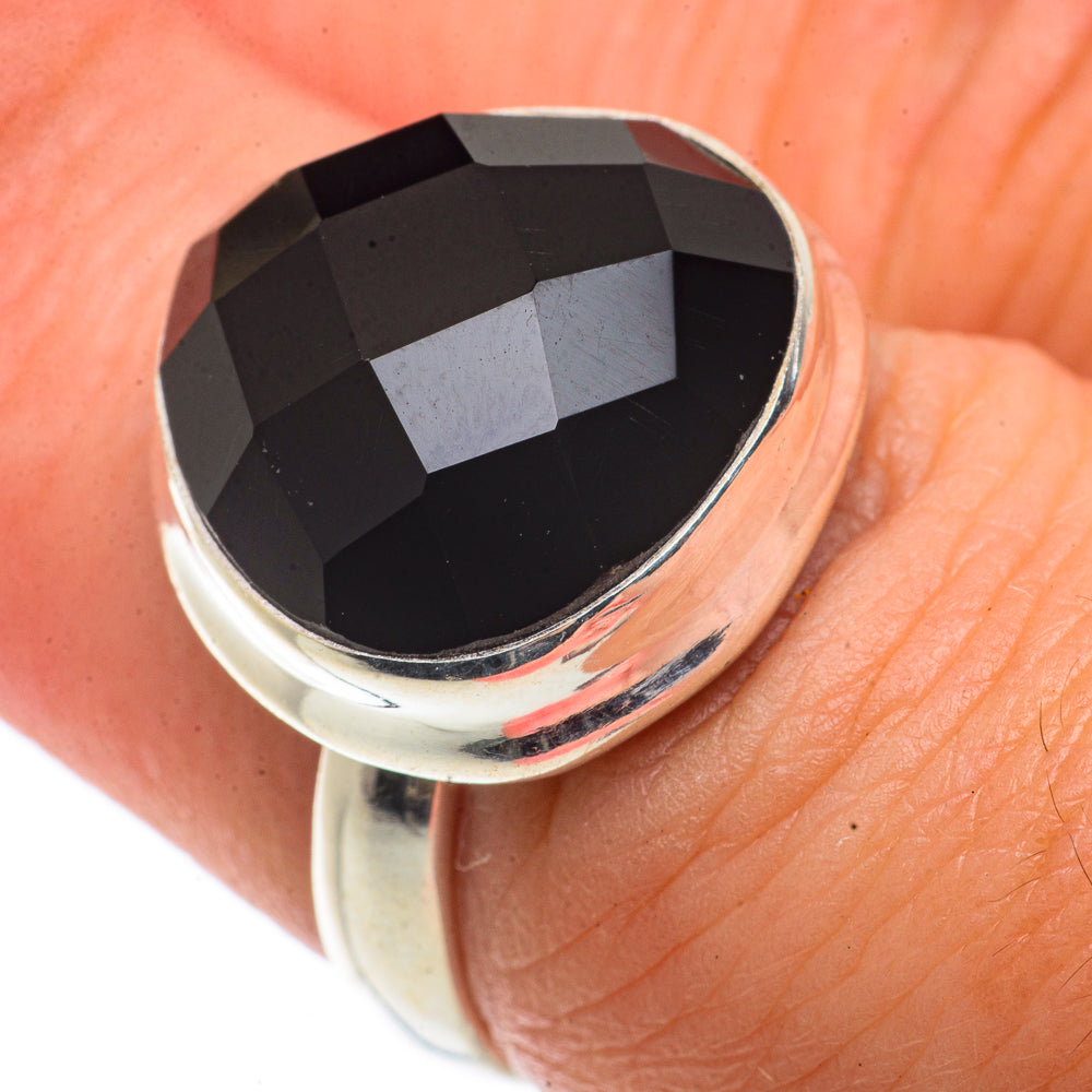 Black Onyx Rings handcrafted by Ana Silver Co - RING66574