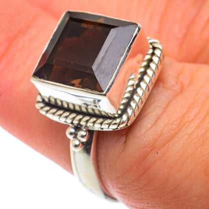 Smoky Quartz Rings handcrafted by Ana Silver Co - RING66582